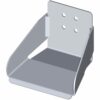 Cantilever gate system end cup