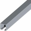 Cantilever gate system zinc-plated track