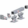 Mini cantilever gate system kit components
