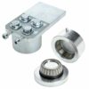 Adjustable Side Mount Top Hinge with Bottom Support Hinge (CA345MAXI & CA346MAXI)