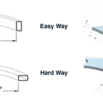 Tube bending illustration