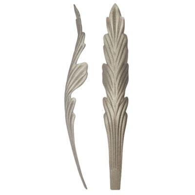 Stamped steel Acanthus leaf, 11-1/4" - DJA 0035 – D.J.A. Imports, Ltd.