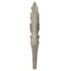 Stamped steel Acanthus leaf, 11-1/4"  - DJA 0035 - Image 3