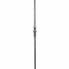Wrought iron post, round and hammered with center collar features - 64/14