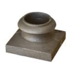 Two piece split shoe for round posts and newels - DJA745A