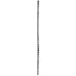 Hammered 9/16" square bar, 39-3/8" H - 0130990