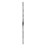 Hot forged round baluster with single collar feature - 26-0-02