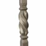 Twist element for 1-1/2" square bar - 38/13