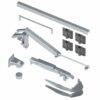 Components included in BiFold HD Gate Hardware Kit