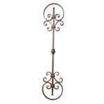 Ornamental steel panel with 5/8" square center bar - P981N