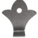 Weld tab with base and hole, 12 ga. - 1003