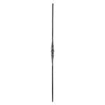 Ornamental steel 9/16" square baluster with center knuckle - 17-13-06