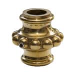 Brass collar for 5/8" round bar, also available gold-plated - 51-5-04K
