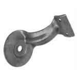 Pressed Steel Wall-Mounted Handrail Bracket with Round Top