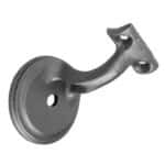 Malleable Iron Wall-Mount Handrail Bracket with Round Top