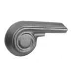 Cast iron molded volute for 1-3/4" molding - 4-X