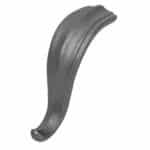 Cast iron beveled lambs tongue handrail starter - 6-LT