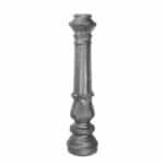 Cast iron newel post, 27" H - 6000-X