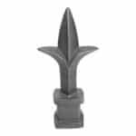 Cast iron spear, available for 1/2" sq and 5/8" sq - 649