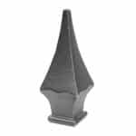 Cast iron spear for 3/4" square bar - 671-AF