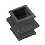 Cast iron knuckle collar, for 1-1/2" sq and 2" sq bar