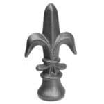 Cast iron spear for 5/8" square bar - 853-H