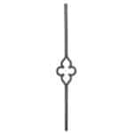 Cast iron picket, 5/8" square - 9640-S