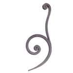Hand-forged wrought iron S-scroll - DJA115
