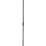 Wrought iron 5/8" square single baluster - DJA 191
