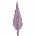 Hot forged steel leaf, 12" H x 2" W - DJA126