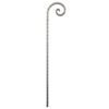 Hand-forged wrought iron hammered scroll, matches several panels - DJA498Scroll