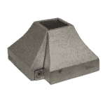 Corner two piece split shoe for 1" square bar - DJA445L