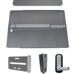 LockeyUSA Standard Panic Shield Security Kit, Black (PS61)