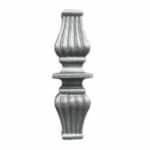 Cast steel collar for square bar, various sizes