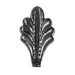 Small Hot Forged Double-Faced Steel Leaf (59-1-06)