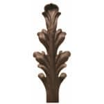 12 Gauge Flat Steel Hand-Forged Leaf