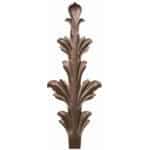 Large Flat Steel Hand-Forged Leaf