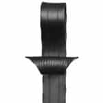 Hammered Steel Gate Topper (DJA163)