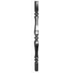 Modern Ornamental Steel Solid Square Post, Hand Forged - 7001020