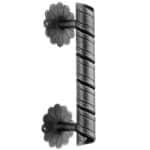 Hand-Forged Ornamental Pull Handle in Multiple Finishes (1090/B)