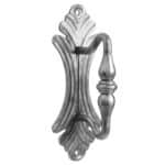 Ornamental Mill Finish 11" Pull Handle (76-1-03)