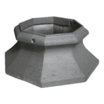 Aluminum Octagonal Split Shoe for 9115-X Post (9115-S)