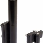 LOCINOX Tiger Compact Hydraulic Gate Hinge/Closer For Gates Up To 165 Lbs., Black