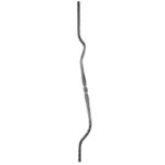 Hammered Aluminum Belly Bar (105-0-02)