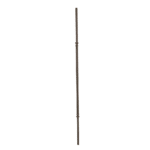 Square Cast Steel Picket with grooves