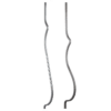 Custom Steel Belly Bar – Available With or Without Twist