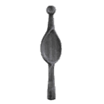 Steel Spear -hot stamped, 5/8" Rd. Base