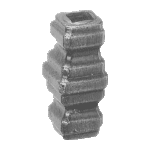 Steel Collar- For 3/4" Sq