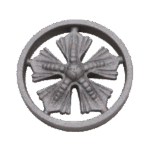 Double-Sided Decorative Rosette