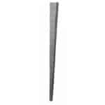 Hand Forged Hammered Tapered Table Leg - DJA172